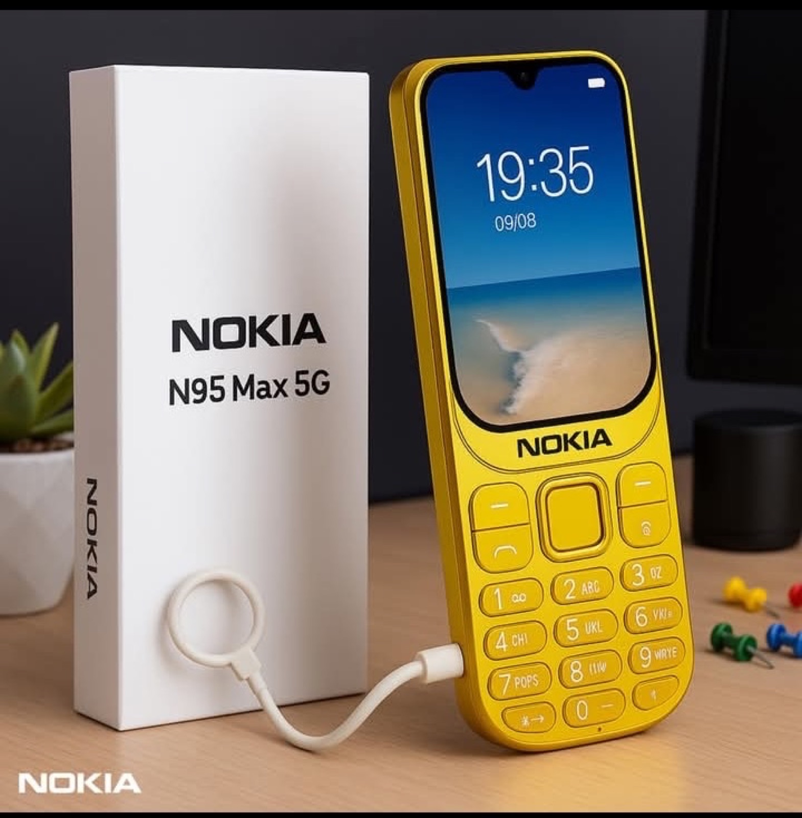 Phone on display at Hanika Balay — photo 1